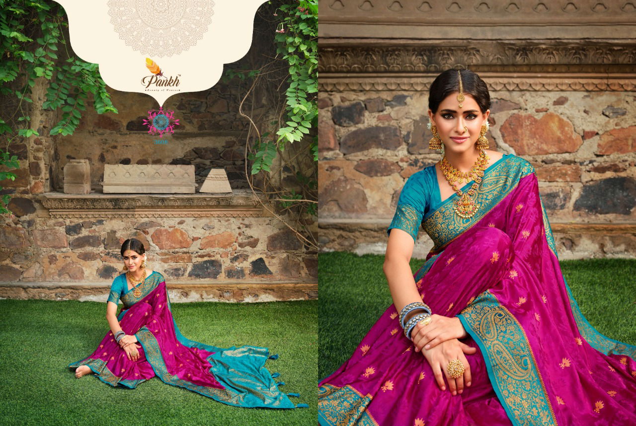 Pankh Ardhangini 2 New Exclusive Wear Satin Silk Designer Saree Collection 
